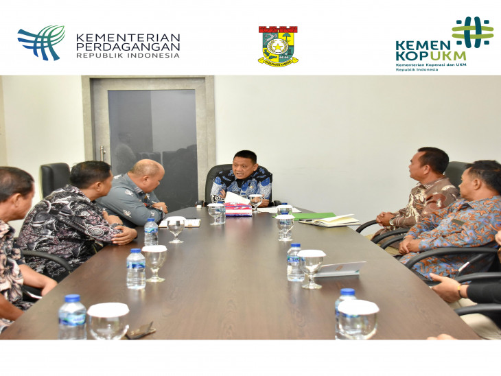 Kadis Perdagkop & UMK Kab. Kampar Hadiri Rapat Audiensi Empat KUD di Kampar bersama Pj Bupati Kampar