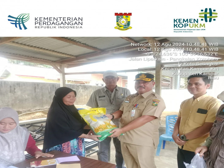 Optimis Kendalikan Inflasi, Kadis Perdagkop & UMK Gelar Operasi Pasar di Desa IV Koto Setingkai