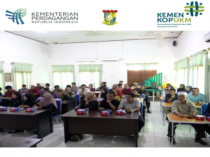 Disperdagkop & UMK Kab. Kampar Fasilitasi Sosialisasi Perpajakan KUD dari KPP Pratama Bangkinang