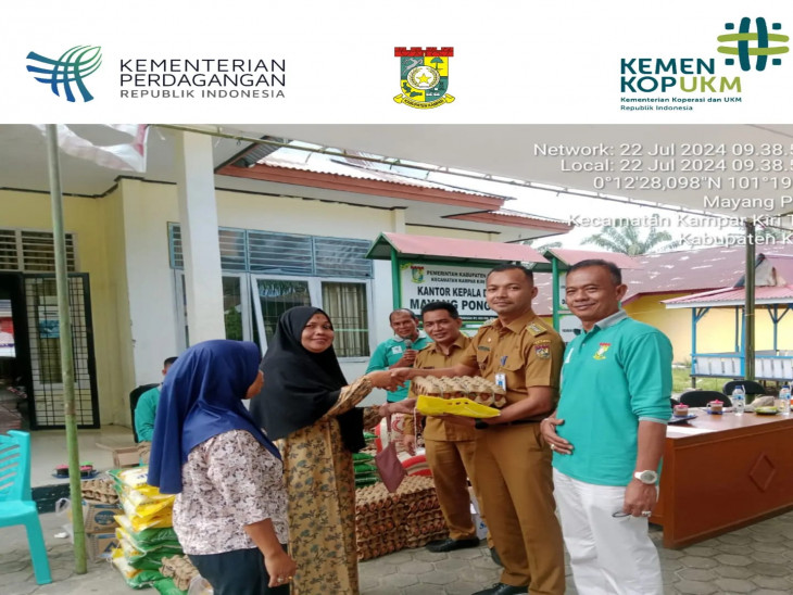 Jaga Stabilisasi Harga dan Kendali Inflasi, Disperdagkop & UMK Gelar Operasi Pasar di Mayang Pongkai