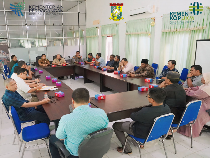 Disperdagkop dan UMK Kab. Kampar Kembali Fasilitasi Permasalahan terkait Koperasi KNES Tapung Hulu