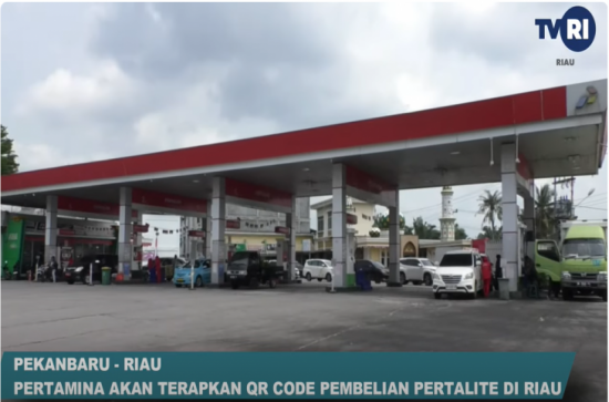 PERTAMINA AKAN TERAPKAN QR CODE PEMBELIAN PERTALITE DI RIAU