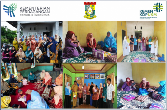 Ketua DWP Disperdagkop dan UMK Kab. Kampar Turut Serta dalam Penanganan Stunting di Kabupaten Kampar