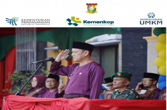 Pj. Bupati Jadi Pembina Upacara Hari Jadi Kampar ke-75; Bangun Kampar yang Lebih Maju dan Bersaing