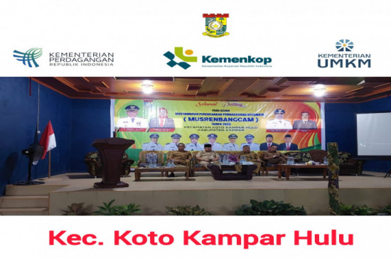 Musrenbang di Koto Kampar Hulu dihadiri Kadis Perdagkop & UMK, Ka. OPD, Camat, Kades, ToMas